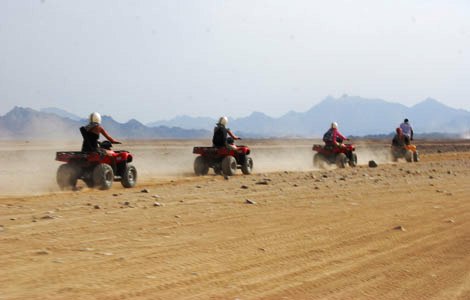 WÜSTENTOUR AB MARSA ALAM | 3-STÜNDIGE QUAD TOUR + KAMELRITT