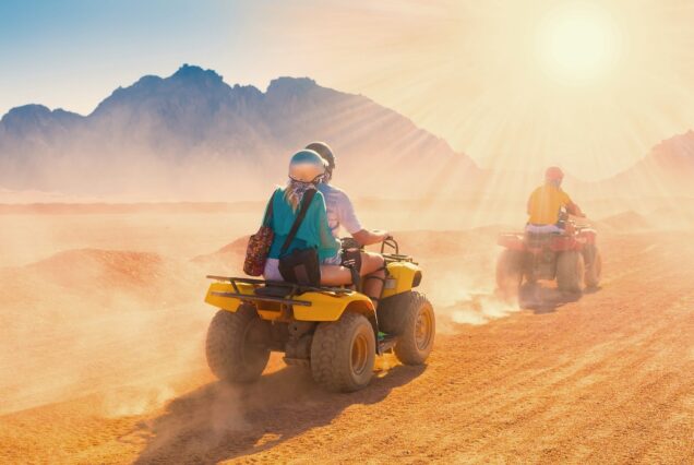 QUAD TOUR HURGHADA AM STRAND UND IN DER WÜSTE